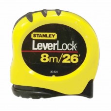 Stanley Leverlock® Tape Rule 8M/26' Stanley Leverlock® Tape Rule 8M/26'